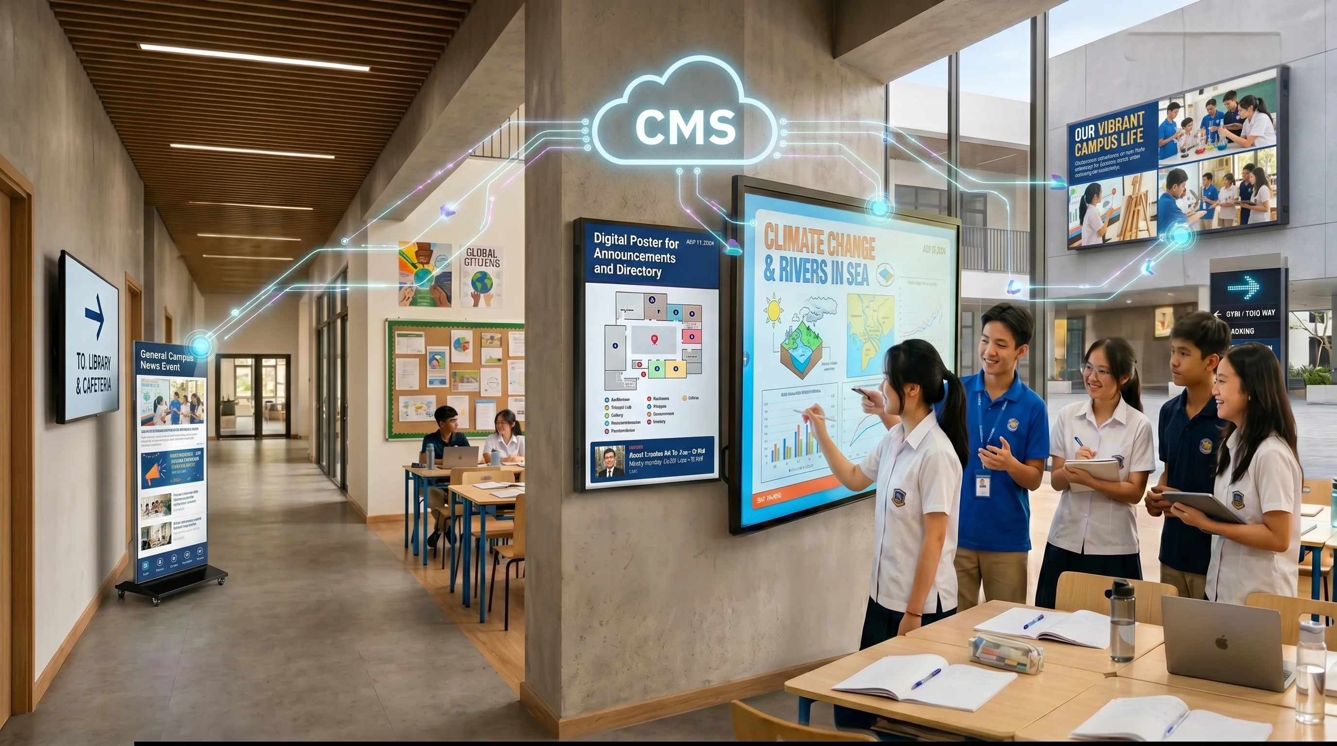 Smart Campus Info Mgmt. Media