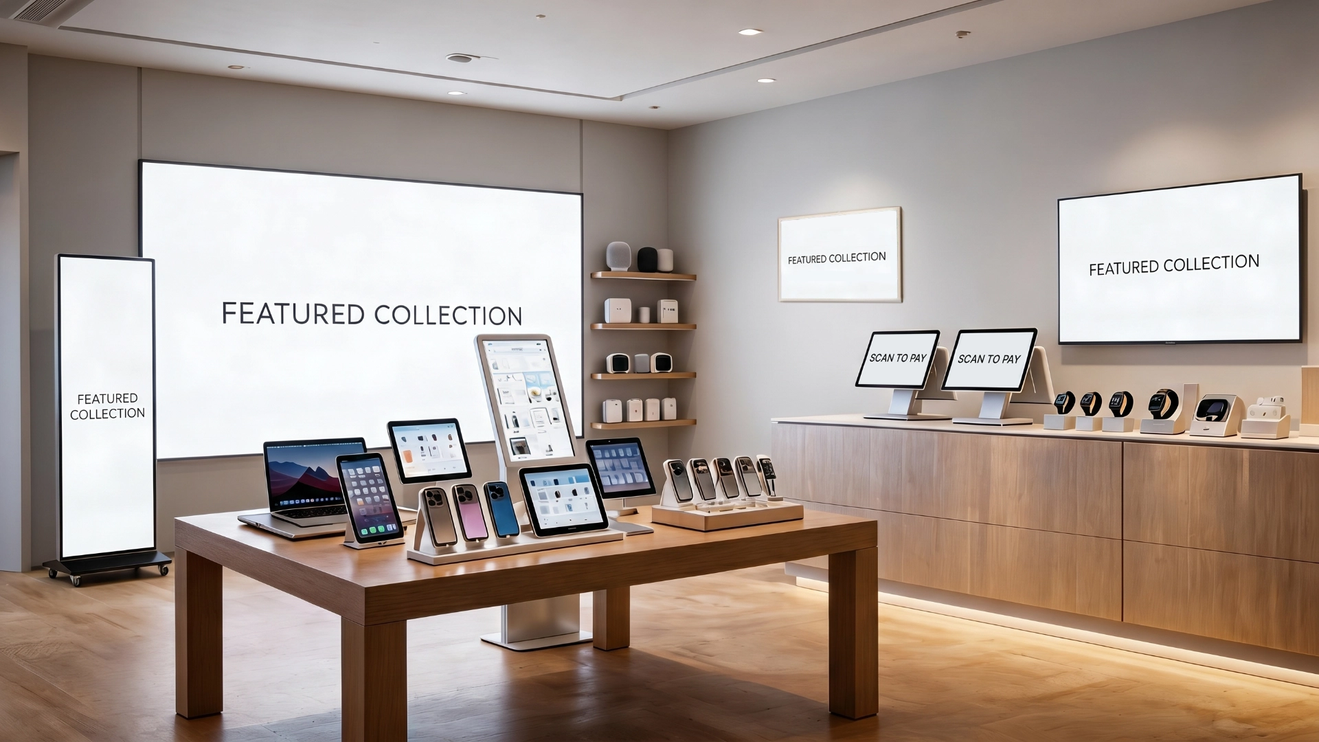Multi-Branch Store Digital Signage Solution Media