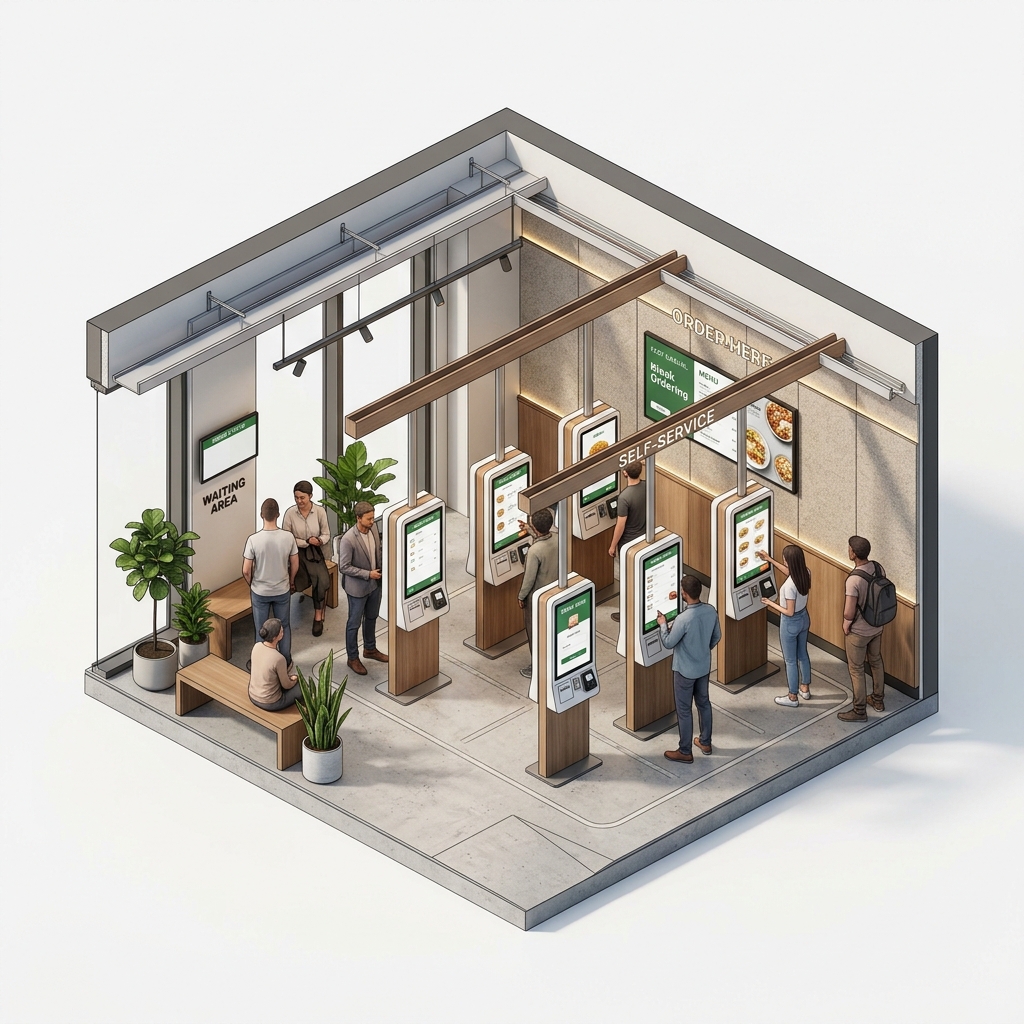 Self Ordering Kiosk